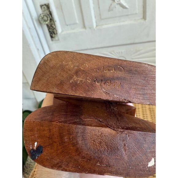 Vintage 60's Milo Wood Hawaii Carved Wood Tiki Sculpture 9" - Picture 8 of 9